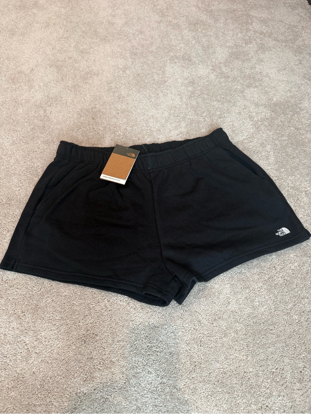 The North Face Women's Black Athletic Fleece Shorts